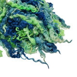 1oz , Prime 2nd clip Teaswater wool locks, 5"-6"  long , Premium locks for tailspinning and felting,  ADF-37