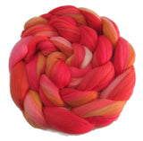 New ! Superfine merino wool roving 19 microns 4 oz,Tempera Collection ( Calypso)