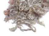 1oz, Kid Mohair wool locks ,Hand-picked colour Champagne  LS-13