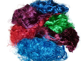 Banana Silk Fiber,1 oz, Mix (Cold Colours)
