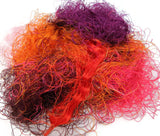 Banana Silk Fiber,1 oz, Mix (Warm Colour Mix)