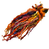 10&quot;-12&quot; long, Premium Hand picked Teeswater wool locks, 1oz (28g) , Extreme locks for tailspinning and felting , TEES-02