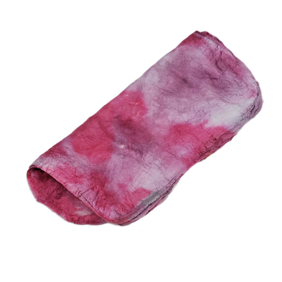 Hand dyed Silk Hankies , HANK-13