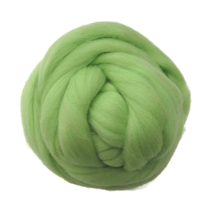 SALE! 21.5mic Merino Wool Roving , Color: Margarita