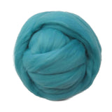 SALE! 21.5mic Merino Wool Roving , Color: Water