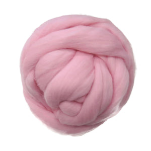 SALE! 21.5mic Merino Wool Roving , Color: Pearl
