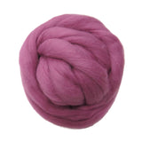SALE! 21.5mic Merino Wool Roving , Color: Blossom