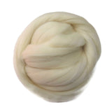 SALE! 21.5mic Merino Wool Roving , Color: Buttermilk