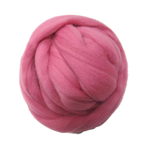 SALE! 21.5mic Merino Wool Roving , Color: Lush