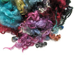 2oz , Assortment of Mix breeds of wool locks  , color:   Mix , MP-1