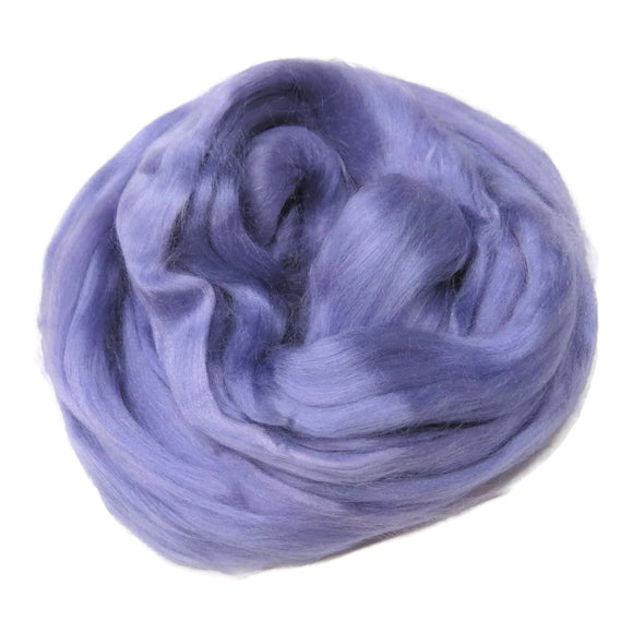 Viscose Fiber for felting ,spinning, paper making and art batts . color: Lavender
