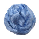1 oz (28g) Mulberry Silk roving AA,  color: Sunrise