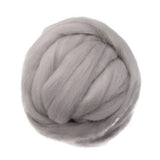 SALE! 21.5mic Merino Wool Roving , Color: Coastal Fog