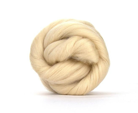 SALE! Superfine Merino 64s Wool Roving , Color: Sandstone