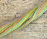 New! Blended merino / Bamboo wool roving 2 oz or 4 oz,  color: Higglety Pigglety