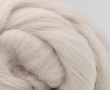 New! Blended Merino Alpaca Superfine merino wool roving mix 2oz or 4 oz, color: Mont Blanc Taupe