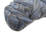 Merino,Tweed Wool Roving  and bamboo blend , color:  Fable