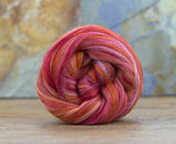 New! Blended  merino / Bamboo wool roving,  2oz or 4 oz, color: Bonnie Bee
