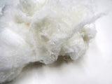 Super Soft Throwster Silk fiber, color: Snow White