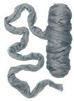 Superfine wool roving 19 microns, color Gull Grey