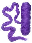 Superfine merino wool roving,  19 microns ,Colour: Dark Lavender