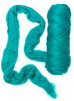 Superfine Merino wool  Roving 19 microns,  ,color: Laguna