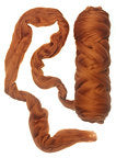 Superfine merino wool roving 19 microns,  color Copper