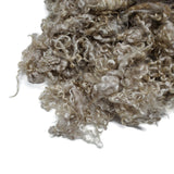 1oz,  Premium First clip undyed natural Kid Mohair wool locks , color Champagne (LS-1)