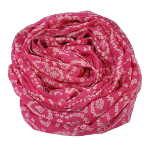 Silk printed crinkle chiffon fabric scarf for nuno felting , 19X86 inches  (SCA-20)