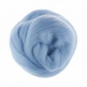Superfine Merino wool roving 19 microns,  Color: Manarola
