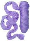 Superfine merino wool roving  , Color: Lilac