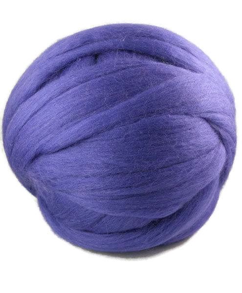 Superfine merino wool roving , Color: Florence