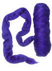 Merino wool roving 19 microns,  ,Color: Violet (HC)