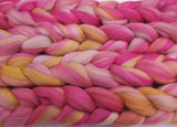 Superfine merino wool roving 19 microns 4 oz,Tempera Collection ( Madame Matisse)